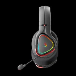 Alternative view of A4tech Bloody MR720 Black Tri-Mode RGB Wireless Gaming Headset 2.4G + BT V5.3 and Wired 44H Playtime