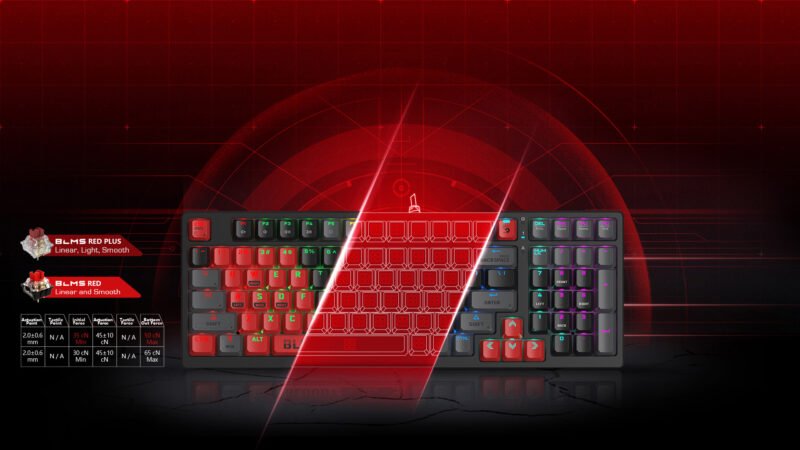 A4tech Bloody S98 Sports Red