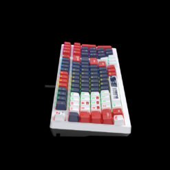 A4tech Bloody S98 Sports White BLMS Mechanical Gaming Keyboard RGB with BLMS Red Plus Switch 98 Keys Hot-Swappable - Image 3