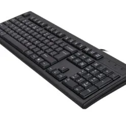 Alternative view of A4Tech KR-83 ComfortKey FN Wired Keyboard 12 FN Multimedia Hotkeys