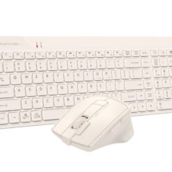 A4Tech FG2400 Air2 2.4G Wireless QuietKey Keyboard and Mouse Combo Set 2000 DPI 4-Level Adjustable with USB Type-C and Type-A Connector 8 FG2400