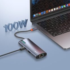 LDNIO DS-16H 6 in 1 USB C Dock Station 4K HDMI LAN and PD 100W quick charge 10 LDNIO DS-16H 6 in 1 USB C Dock Station 4K HDMI LAN and PD 100W quick charge - Image 5