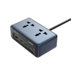 LDNIO SC1 45W Universal Socket Desktop Power Strip Adapter 2 Type-C and 1 USB Fast Charging Port 6 LDNIO SC1 45W Universal Socket Desktop Power Strip Adapter 2 Type-C and 1 USB Fast Charging Port - Image 3