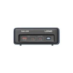 Alternative view of LDNIO SC1 45W Universal Socket Desktop Power Strip Adapter 2 Type-C and 1 USB Fast Charging Port