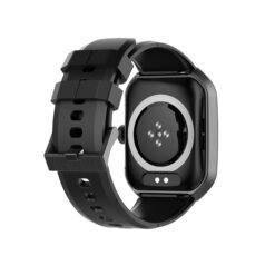 Alternative view of LDNIO SW04 Square AMOLED Smartwatch 24/7 Heart Rate & SpO₂ Monitoring 1.96″ HD Display Health & Fitness Tracker Black