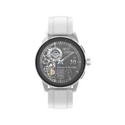 Alternative view of LDNIO SW05 Smartwatch Life & Health Assistant Circular AMOLED Display with Magnetic Wireless Charging Grey