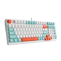 A4Tech FS300 Mechanical Keyboard Hot-Swappable with White Backlit FS Switch Quiet Switches 8 A4Tech FS300 Mechanical Keyboard Hot-Swappable with White Backlit FS Switch Quiet Switches - Image 3