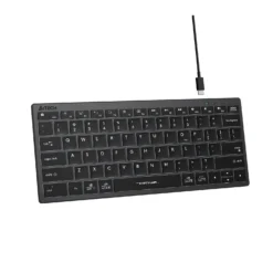 A4Tech FX61 Scissor Switch Backlit Compact Wired Keyboard Low Profile Slim 6 A4Tech FX61 Scissor Switch Backlit Compact Wired Keyboard Low Profile Slim - Image 3