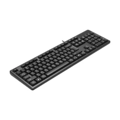 Alternative view of A4Tech KK-3 Multimedia FN Wired Keyboard Adjustable Height FN Hot Keys
