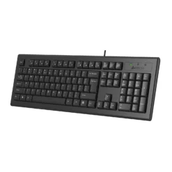 Alternative view of A4Tech KR-85 ComfortKey FN Wired Keyboard Adjustable Height Comfort Round edge Keycaps
