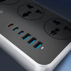 LDNIO SC3604C Outdoor Waterproof 3-Way Power Strip 2500W with USB-C Ports 7 LDNIO SC3604C