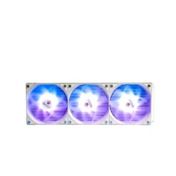 GFury GF-360 WHITE HURRICAN Gaming PC CPU Liquid RGB Cooler 360mm AM5 and LGA 17XX Supported - Image 3