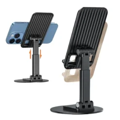 Alternative view of Jmary MK-59 Desktop Mobile and Tablet Holder Stand with 360 Rotation