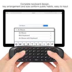 SpeedX C120 Air Mouse Wireless with Backlight for Android And Smart TV 2.4G Mini Wireless Keyboard 11 SpeedX C120 Air Mouse Wireless with Backlight for Android And Smart TV 2.4G Mini Wireless Keyboard - Image 3