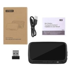 H18 Plus Wireless Mini Keyboard Full Touchpad with Backlight Keyboard 2.4GHZ for Android TV Box and Smart TV 9 H18 Plus