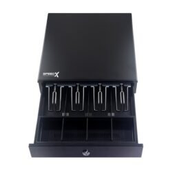 SpeedX SP-320A Cash Drawer 4 Bill and 5 Coins Sections POS and Printer Compatible with High Temperature Paint 10 SpeedX SP-320A Cash Drawer