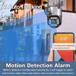 SpeedX SPZ-702 PTZ 2 Camera Lens Wifi Security Camera for Outdoor 4mp Color Night Vision with V380 Pro App 12 SpeedX SPZ-702 PTZ 2 Camera Lens Wifi Security Camera for Outdoor 4mp Color Night Vision with V380 Pro App - Image 5