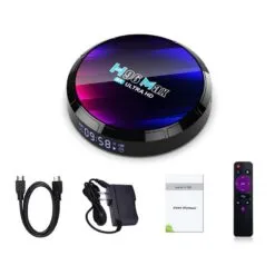 Alternative view of H96 Max Smart Android TV Box 4GB RAM 64GB ROM Android 13.0 WIFI with Display Control