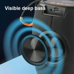 Kisonli K20 High Bass Portable Bluetooth 10W Speaker 2400mAh rechargeable battery 9 Kisonli K20 High Bass Portable Bluetooth 10W Speaker 2400mAh rechargeable battery - Image 5