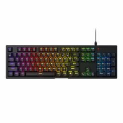 Alternative view of Redragon K670 ARGO Wired Mechanical Gaming Keyboard with Side RGB Panel Red Silent Switches Hot Swappable