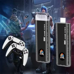 X6 Classic 8K Games Stick Console 40000+ Games 64GB with Wireless 2.4g Controllers - Image 3