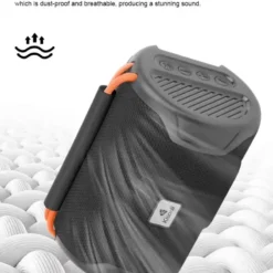 Kisonli Q39 8W Portable Bluetooth Speaker 1200mAh Battery Lasts Up to 5 Hours Supports TF Card and USB 11 Kisonli Q39 8W Portable Bluetooth Speaker 1200mAh Battery Lasts Up to 5 Hours Supports TF Card and USB - Image 5