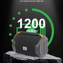 Kisonli Q39 8W Portable Bluetooth Speaker 1200mAh Battery Lasts Up to 5 Hours Supports TF Card and USB 13 Kisonli Q39