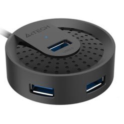 Alternative view of A4Tech HUB-30C Type-C 4 Ports USB 3.0 HUB Super-Speed Transfer 5120 Mbps Micro USB Power Input Port