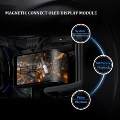 Thermalright Wonder Vision 360 Turbo ARGB Black CPU Water Cooler, 60HZ Curved Screen with 2400x1080 Resolution 10 Thermalright Wonder Vision 360 Turbo ARGB Black CPU Water Cooler, 60HZ Curved Screen with 2400x1080 Resolution - Image 4