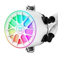 Alternative view of Thermalright Aqua Elite 240 V6 ARGB White CPU Liquid Cooler Efficient PWM Controlled Pump