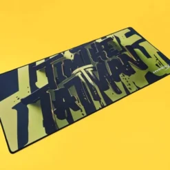 Alternative view of HyperX Pulsefire Mat XL TTT Edition Gaming Mouse Pad TimTheTatMan Edition Precise Cloth Surface Anti-fray Flush Stitching OPEN BOX NEW