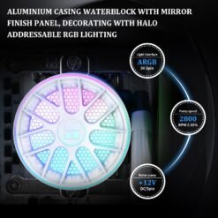 Thermalright Aqua Elite 360 V6 ARGB White CPU Liquid Cooler Efficient PWM Controlled Pump 10 Thermalright Aqua Elite 360 V6 ARGB White
