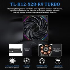Thermalright Wonder Vision 360 Turbo ARGB Black CPU Water Cooler, 60HZ Curved Screen with 2400x1080 Resolution 11 Thermalright Wonder Vision 360 Turbo ARGB Black CPU Water Cooler, 60HZ Curved Screen with 2400x1080 Resolution - Image 5