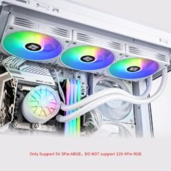 Thermalright Aqua Elite 360 V6 ARGB White CPU Liquid Cooler Efficient PWM Controlled Pump 11 Thermalright Aqua Elite 360 V6 ARGB White CPU Liquid Cooler Efficient PWM Controlled Pump - Image 5
