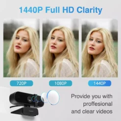Rapoo C280 2K Webcam 1440P 2K Resolution with Privacy Filter and Built-in Microphone 8 Rapoo C280 2K Webcam 1440P 2K Resolution with Privacy Filter and Built-in Microphone - Image 3