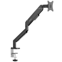 Alternative view of AndaSeat Stealth Pro II Ergonomic Single Monitor Arm A9 Black with Cable Management Route