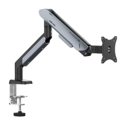 AndaSeat Stealth Pro II Ergonomic Single Monitor Arm A9 Titanium with Cable Management Route 7 AndaSeat Stealth Pro II Ergonomic Single Monitor Arm A9 Titanium with Cable Management Route - Image 3