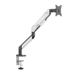 AndaSeat Stealth Pro II Ergonomic Single Monitor Arm A9 White with Cable Management Route 12 AndaSeat Stealth Pro II Ergonomic Single Monitor Arm A9 White with Cable Management Route - Image 5