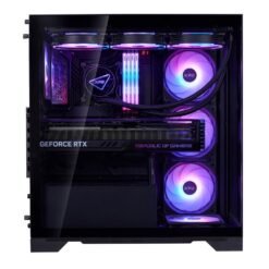 XPG INVADER X BTF Mid-Tower Gaming PC Case Connect Motherboard Support with 4 Fans ONLY EMPTY CASE ITS NOT A PC - Image 6