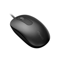 RAPOO N200 Full-Size Wired Mouse High Resolution 1600 DPI Sensor Ambidextrous Design 5 RAPOO N200