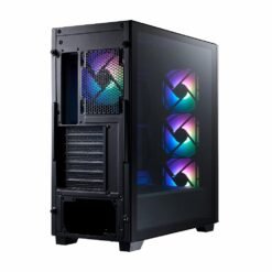 XPG LANDER 500 MID-TOWER Gaming PC Case CHASSIS with 4 Fans Black 9 XPG LANDER 500 MID-TOWER Gaming PC Case CHASSIS with 4 Fans Black - Image 4