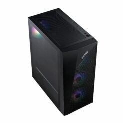 XPG LANDER 500 MID-TOWER Gaming PC Case CHASSIS with 4 Fans Black 11 XPG LANDER 500