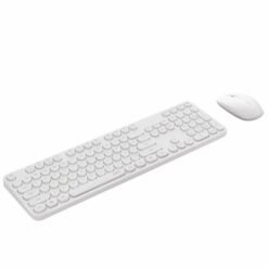 RAPOO X260S Wireless Keyboard and Mouse Combo Set White Slim Design with Round Keys 7 RAPOO X260S Wireless Keyboard and Mouse Combo Set White Slim Design with Round Keys - Image 3