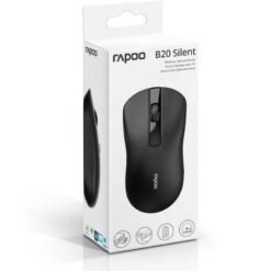 RAPOO B20 Silent Wireless Mouse Black Compact with High resolution 1200 DPI Sensor 9 RAPOO B20 Silent Wireless Mouse Black Compact with High resolution 1200 DPI Sensor - Image 5