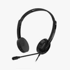 RAPOO H101 Wired Stereo Headphone with Mic 3.5mm Single Pin Jack Adjustable headband Comfortable Design for Calls and Office Use 9 RAPOO H101