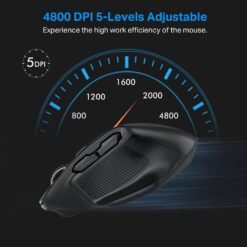 E-YOOSO X-31 Large Wireless Gaming Mouse 4800Dpi with 6 Buttons Adjustable 5 Dpi Levels 11 E-YOOSO X-31 Large Wireless Gaming Mouse 4800Dpi with 6 Buttons Adjustable 5 Dpi Levels - Image 5