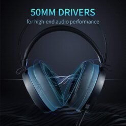 RAPOO VH160 Wired USB Gaming Headset RGB Virtual 7.1 Channel with Noise Reduction Build-in Mic for PC/Laptop 8 RAPOO VH160 Wired USB Gaming Headset RGB Virtual 7.1 Channel with Noise Reduction Build-in Mic for PC/Laptop - Image 4