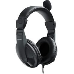 RAPOO H150S USB Wired Over the Ear Headphone with Mic Adjustable Headband Comfortable Design for Calls and Office Use - Image 3