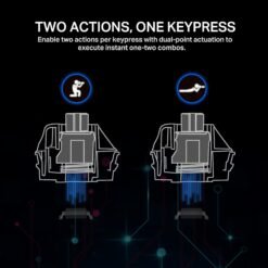 E-YOOSO HZ-68 Wired Rapid 8K Gaming Mechanical Keyboard RGB 68-Keys Hot-Swappable White Pink Magnetic Switches 8000Hz Polling Rate 13 E-YOOSO HZ-68 Wired Rapid 8K Gaming Mechanical Keyboard RGB 68-Keys Hot-Swappable White Pink Magnetic Switches 8000Hz Polling Rate - Image 6