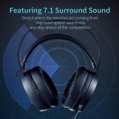 Alternative view of RAPOO VH160 Wired USB Gaming Headset RGB Virtual 7.1 Channel with Noise Reduction Build-in Mic for PC/Laptop